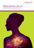 What science can do. AstraZeneca Annual Report and Form 20-F Information 2014