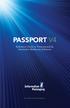 PASSPORT V4. Reference Guide to Dimensional & Interactive Marketing Solutions. www.informationpackaging.ca