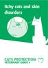 Itchy cats and skin disorders