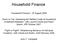 Household Finance. Household Finance, JF August 2006