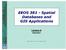 EEOS 381 - Spatial Databases and GIS Applications