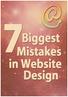 7 Biggest Mistakes in Web Design 1