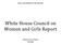 White House Council on Women and Girls Report