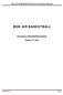 BON AIR BASKETBALL POLICIES & PROCEDURE MANUAL