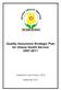 Quality Assurance Strategic Plan for Ghana Health Service 2007-2011