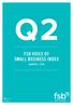 FSB VOICE OF SMALL BUSINESS INDEX. @fsb_policy fsb.org.uk