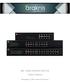 300 SERIES NETWORK SWITCHES. Product Manual. Managed AV Rack Network Switches