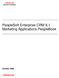 PeopleSoft Enterprise CRM 9.1 Marketing Applications PeopleBook