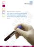 First steps in improving phlebotomy: The challenge to improve quality, productivity and patient experience