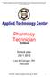 Pharmacy Technician Syllabus