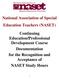 National Association of Special Education Teachers (NASET)