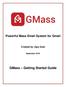 GMass Getting Started Guide