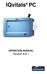 IQvitals PC. OPERATION MANUAL Version 8.6.1