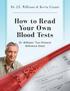 Blood Testing Protocols. Disclaimer