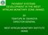 PAYMENT SYSTEMS DEVELOPMENT IN THE WEST AFRICAN MONETARY ZONE (WAMZ)