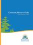 Community Resource Guide. 2015 Berkshire County