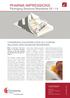 PHARMA IMPRESSIONS. Packaging Solutions Newsletter 03 / 14 CONSTANTIA COLDFORM LOTUS IS A CUSTOM SOLUTION WITH NONSTICK PROPERTIES