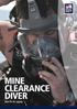 MINE CLEARANCE DIVER. Get fit to apply