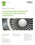 Generating analytics impact for a leading aircraft component manufacturer