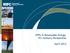 PPPs in Renewable Energy: IFC Advisory Perspective. April 2012