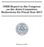 OMB Report to the Congress on the Joint Committee Reductions for Fiscal Year 2017