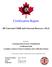 Certification Report