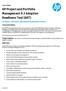 HP Project and Portfolio Management 9.3 Adoption Readiness Tool (ART)