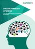 DIGITAL AMNESIA AT WORK. the risks and rewards of forgetting in business