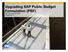 Upgrading SAP Public Budget Formulation (PBF) PBF Development Team October 2012