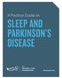 SLEEP AND PARKINSON S DISEASE