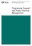 Programme Support and Public Financial Management