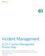 White Paper. Incident Management: A CA IT Service Management Process Map