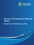 Federal Aviation Administration Security and Hazardous Materials Safety