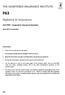 THE CHARTERED INSURANCE INSTITUTE. Read the instructions on page 3 carefully before answering any questions.