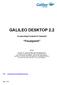 GALILEO DESKTOP 2.2. Incorporating Focalpoint & Viewpoint. Focalpoint NOTICE