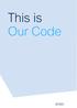 Our Code is for all of us