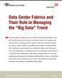 Data Center Fabrics and Their Role in Managing the Big Data Trend