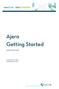 Ajera Getting Started