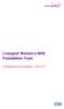 Liverpool Women s NHS Foundation Trust. Complaints Annual Report : 2013-14