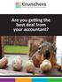 Are you getting the best deal from your accountant?