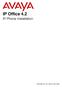 IP Office 4.2 IP Phone Installation