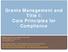 Grants Management and Title I: Core Principles for Compliance