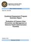 Combined Assessment Program Summary Report. Evaluation of Pressure Ulcer Prevention and Management at Veterans Health Administration Facilities