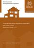 Housing Association Regulatory Assessment