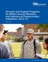 Services and Support Programs for Military Service Members and Veterans at Postsecondary Institutions, 2012 13