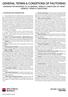 GENERAL TERMS & CONDITIONS OF FACTORING