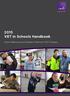 2015 VET in Schools Handbook. Inner Melbourne and Eastern Network VET Clusters