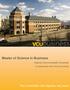Master of Science in Business. Two universities, two degrees, two years. Virginia Commonwealth University. In collaboration with Christ University