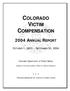 COLORADO VICTIM COMPENSATION