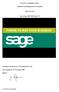 ICAEW Accreditation Scheme. Financial Accounting Software Evaluation. Sage (UK) Ltd. Sage Accpac ERP 500 version 5.5